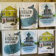 Load image into Gallery viewer, Three unique Hudson New York themed kitchen tea towels