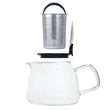 Load image into Gallery viewer, Bell Glass Teapot 24 oz