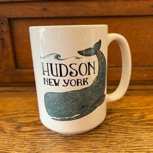 The  Hudson NY Collector Whale Coffee Mug