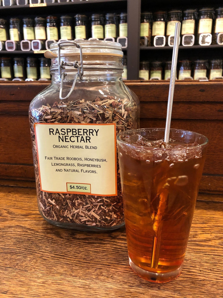 Raspberry Rooibos Tea Raspberry Nectar Rooibos Tea | Verdigris Tea & Chocolate Bar