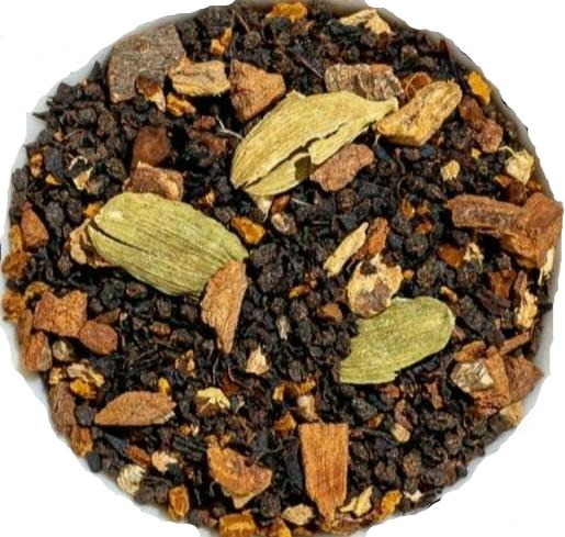 Chaga Chai grounding black tea blend